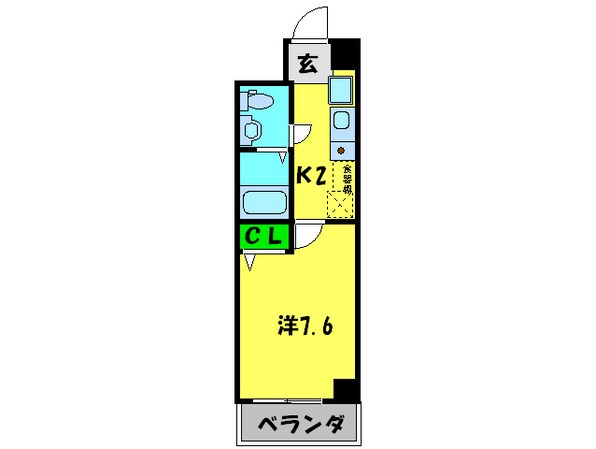 アーデン和泉町の物件間取画像